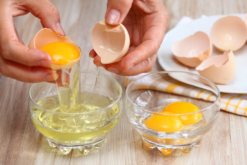 A tojásfehérje fagyasztása