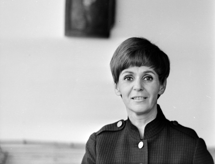 Psota Irén színművésznő, 1967-ben.