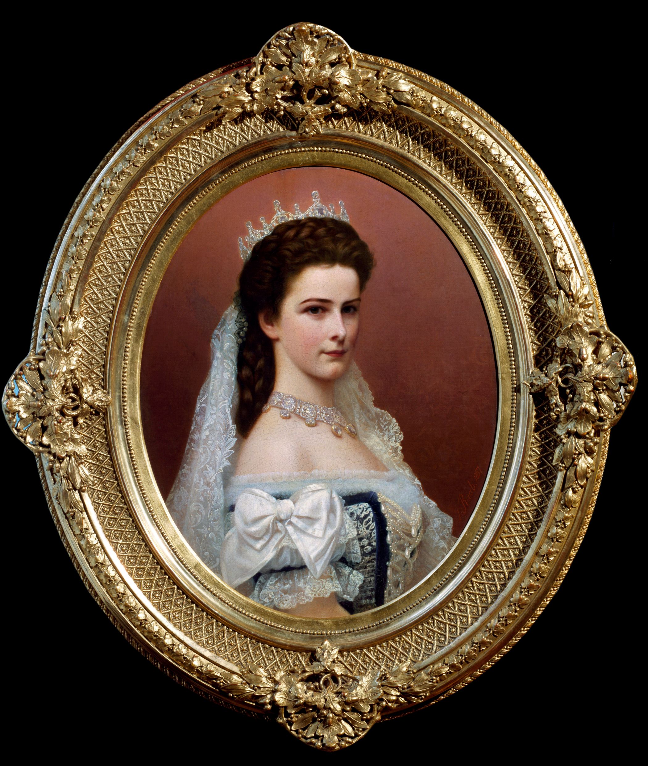 Wittelsbach Erzsébet magyar királyné, vagyis Sisi portréja