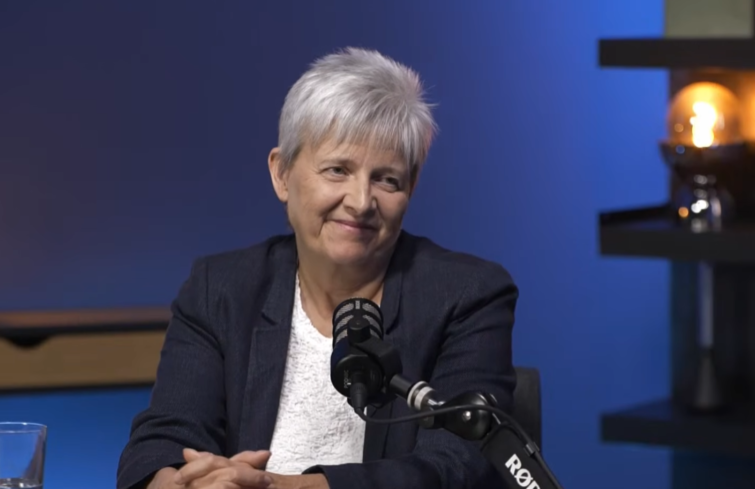 Lannert Judit, a leendő Tisza-kormány gyermek és oktatásügyi minisztere.