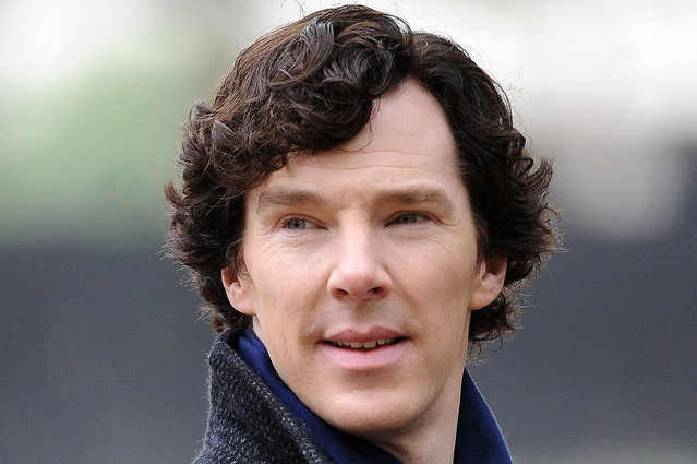 Martin Freeman & Benedict Cumberbatch Film "Sherlock"