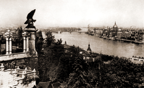 Manci híd - Margit híd a felrobbantás előtt