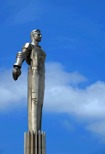 Gagarin emlékműve Moszkvában