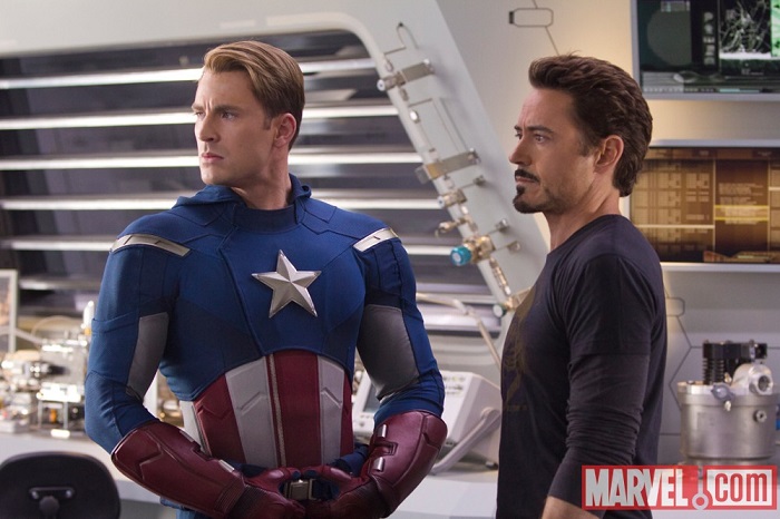 Amerika Kapitány és Tony Stark