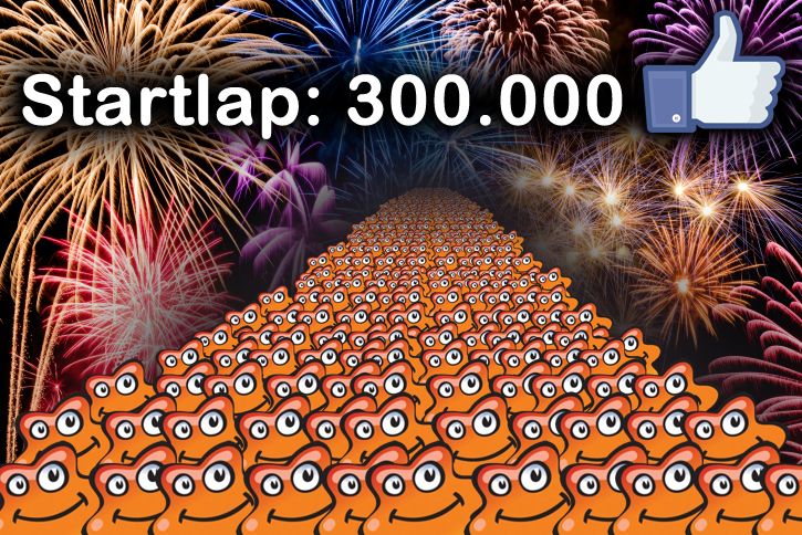 Startlap 300.000 lájkoló