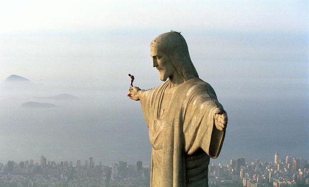 Felix Baumgartner (AUT) - Christ the Redeemer Statue
